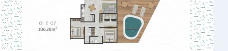 Tamandare Carneiros Apartamento Venda R$790.000,00 3 Dormitorios 2 Vagas Area construida 106.28m2